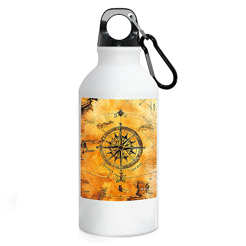 Фляга No Brand Travel 500 мл Белый (flyaga-t-2)