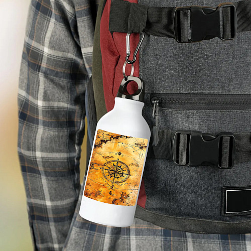 Фляга No Brand Travel 500 мл Белый (flyaga-t-2)