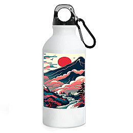 Фляга No Brand Japan 500 мл Белый (flyaga-t-11)