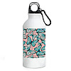 Фляга No Brand Бабочки 500 мл Белый (flyaga-t-6)