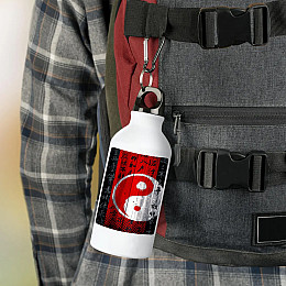 Фляга No Brand Japan 500 мл Белый (flyaga-t-12)