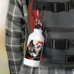 Фляга No Brand Japan 500 мл Белый (flyaga-t-13)