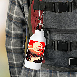 Фляга No Brand Japan 500 мл Белый (flyaga-t-14)