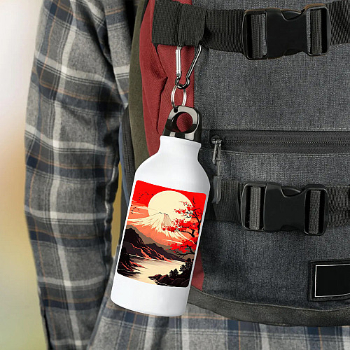 Фляга No Brand Japan 500 мл Белый (flyaga-t-14)