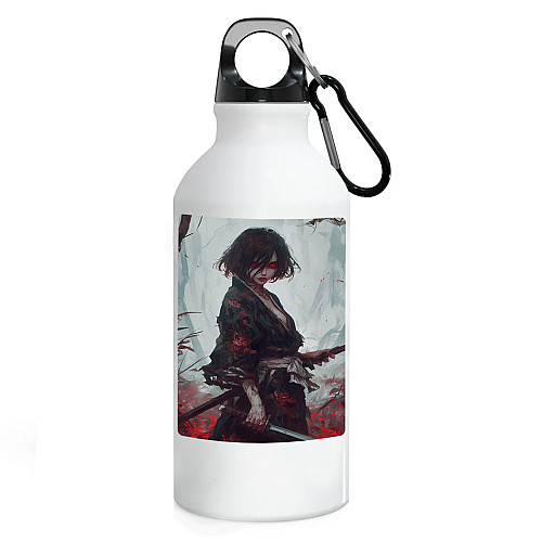 Фляга No Brand Самурайский стиль 500 мл Белый (flyaga-as-5)