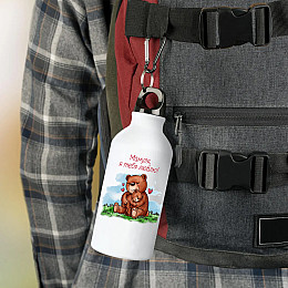 Фляга No Brand Для мамы 500 мл Белый (flyaga-ss-1)