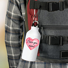 Фляга No Brand Для мамы 500 мл Белый (flyaga-ss-3)