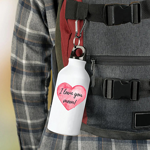 Фляга No Brand Для мамы 500 мл Белый (flyaga-ss-3)