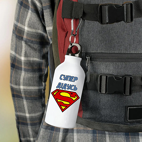 Фляга No Brand Для дедушки 500 мл Белый (flyaga-kk-2)