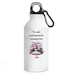 Фляга No Brand Для дочки 500 мл Белый (flyaga-kk-5)