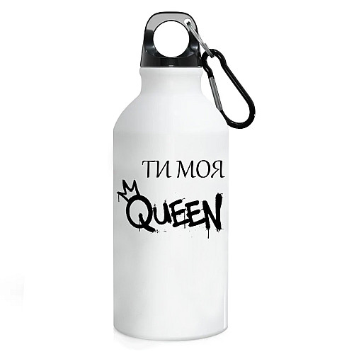 Фляга No Brand Для жены 500 мл Белый (flyaga-kk-7)