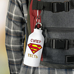 Фляга No Brand Для тестя 500 мл Белый (flyaga-kk-20)