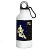 Фляга No Brand Водолей Знак зодиака 500 мл Белый (flyaga-kk-29)