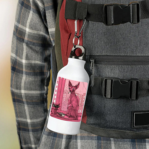 Фляга No Brand 500 мл Белый (flyaga-mix-2)