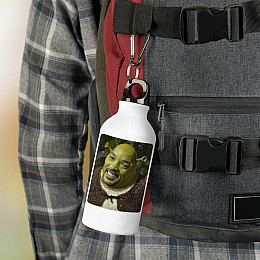 Фляга No Brand 500 мл Белый (flyaga-mix-4)