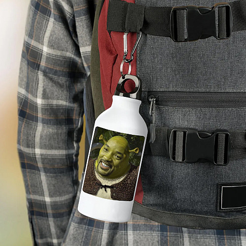 Фляга No Brand 500 мл Белый (flyaga-mix-4)