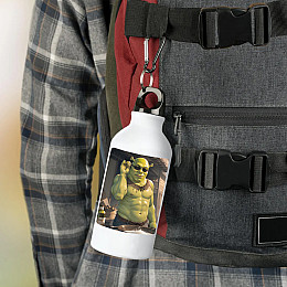 Фляга No Brand 500 мл Белый (flyaga-mix-7)