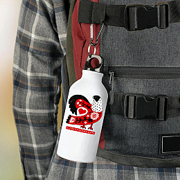 Фляга No Brand Северодонецьк город Украины 500 мл Белый (flyaga-mix-18)