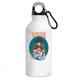 Фляга No Brand Чорнобиль місто України 500 мл Білий (flyaga-mix-210)