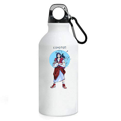 Фляга No Brand Конотоп город Украины 500 мл Белый (flyaga-mix-200)