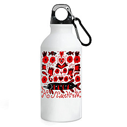 Фляга No Brand Кременчук город Украины 500 мл Белый (flyaga-mix-140)