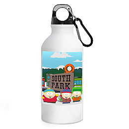 Фляга No Brand Південний парк 500 мл Білий (flyaga-mylt-25)