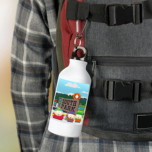 Фляга No Brand Південний парк 500 мл Білий (flyaga-mylt-25)