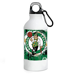 Фляга No Brand Boston Celtics баскетбольная команда 500 мл Белый (flyaga-bk-12)