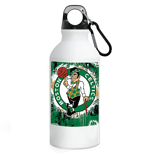 Фляга No Brand Boston Celtics баскетбольная команда 500 мл Белый (flyaga-bk-12)