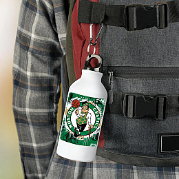 Фляга No Brand Boston Celtics баскетбольная команда 500 мл Белый (flyaga-bk-12)