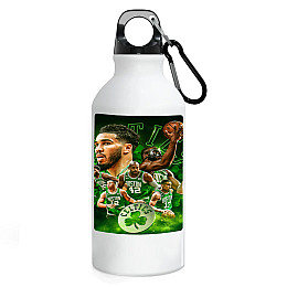 Фляга No Brand Boston Celtics баскетбольная команда 500 мл Белый (flyaga-bk-11)