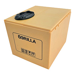 Интерактивная копилка No Brand Gorilla 12x10x9 см Бежевый (DN36743)