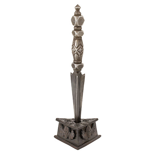 Пхурба Кила с подставкой No Brand 21.5 см Серый (25125)