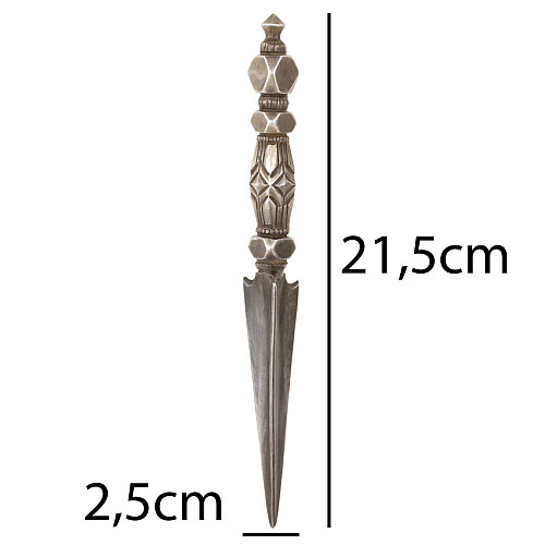 Пхурба Кила с подставкой No Brand 21.5 см Серый (25125)