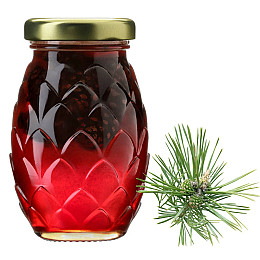 Варення з зелених соснових шишок PINEVIT 135 г