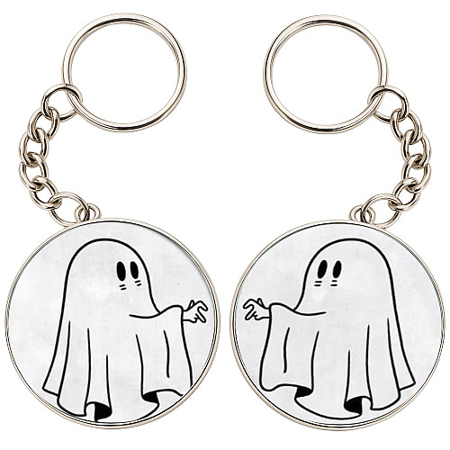 Брелоки парные No Brand 32 мм Разноцветный (2br-13)