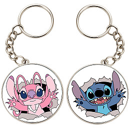 Брелоки парные No Brand 32 мм Разноцветный (2br-32)