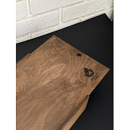 Подарункова коробка для сокири Gorillas BBQ 48х21х8 см Коричнева (TR68)