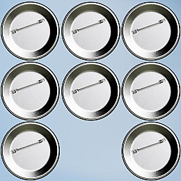 Набір значків No Brand Відлюдник рокер 56 мм 8 шт Різнокольоровий (zn-38)