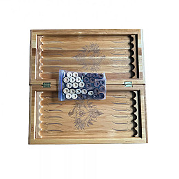 Нарди No Brand Запорізька Січ 57х56 см Бежево-коричневий (K211125)