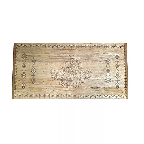 Нарди No Brand Запорізька Січ 57х56 см Бежево-коричневий (K211125)