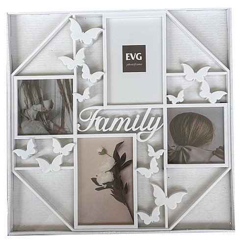 Мультирамка EVG INNO ZB-4-3636 Collage 4 37х37х2 см White (6884587)