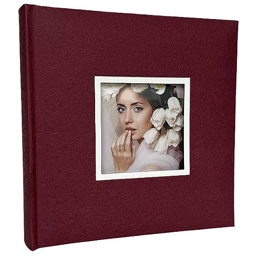 Фотоальбом EVG BKM68100 Tradition White 15x20x100 Бордовый (7094229)