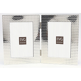 Фоторамка EVG ONIX 2-10х15 см S16 Double Silver (7119231)