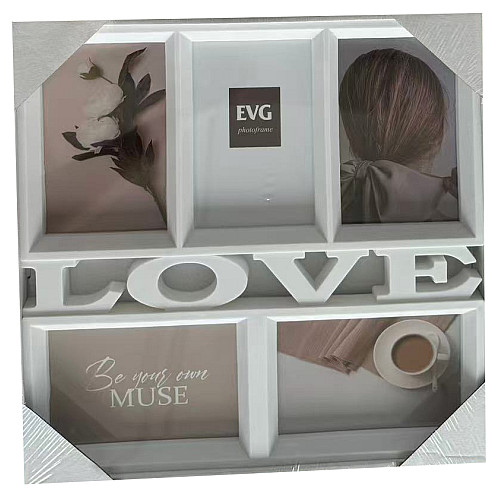 Мультирамка EVG INNO ZB-L5-3233 Collage 5 32х33х2 см White (7120204)