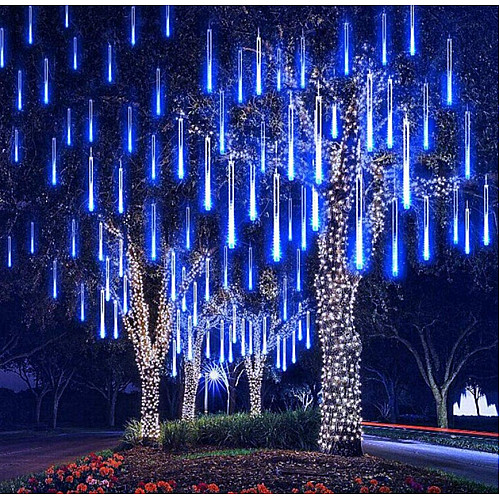 Светодиодная LED-гирлянда-сосульки для фасада и улицы No Brand 50 см Синий (2104618856)