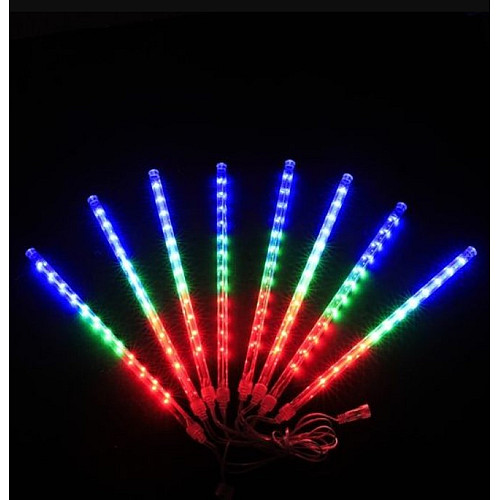 Светодиодная LED-гирлянда-сосульки для фасада и улицы No Brand 50 см Мультицвет (2104618857)