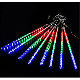 Світлодіодна LED-гірлянда-ікринки для фасаду та вулиці No Brand 50 см Мультиколір (2104618857)