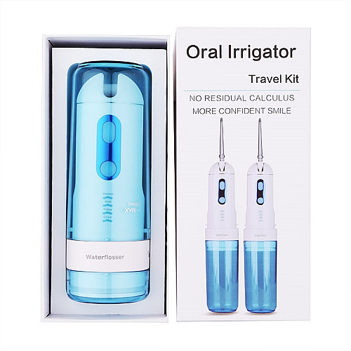 Ирригатор портативный для ухода за полостью рта Water Flosser PR45V Blue