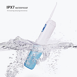 Ирригатор портативный для ухода за полостью рта Water Flosser PR45V Blue